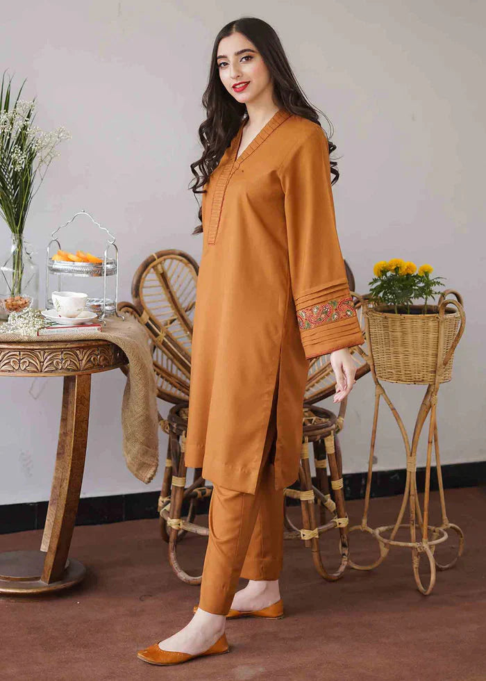 GA 01-3 Piece Unstitched Dhanak Suit