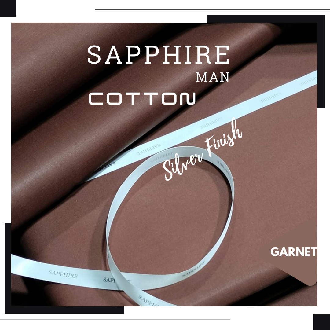 SAPPHIRE COTTON SILVER FINISH