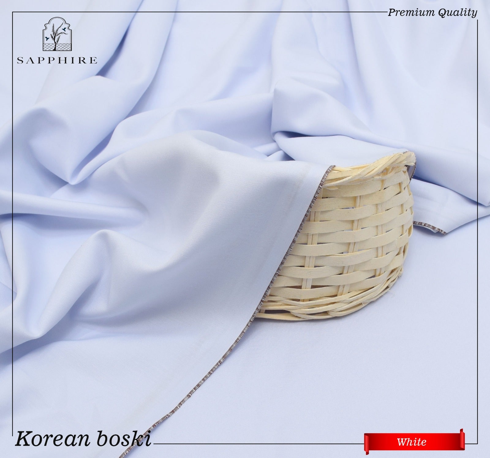 SAPPHIRE Blended Korean Boski Four Seasonal fabric